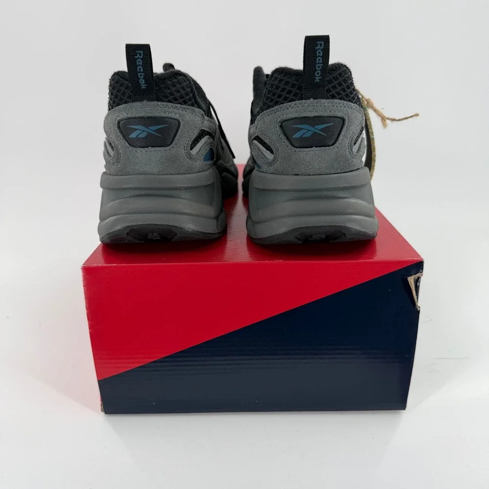 Reebok M‎ Charge Mens Grey Blue Black Athletic Sneakers AR30246M-NMB Size 8M